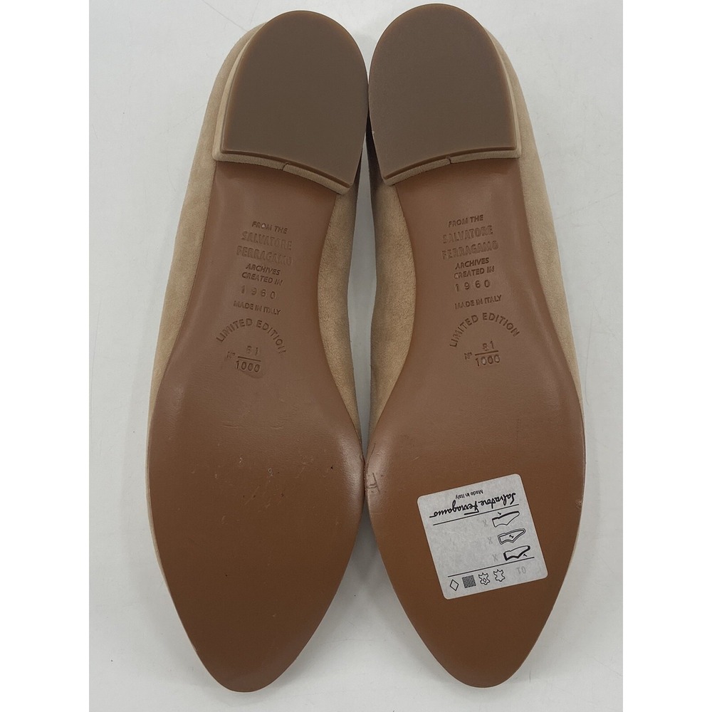 Ferragamo's Creations Florence Italy Flats Limited Edition 81/1000 EU‎ 38 - Picture 14 of 16